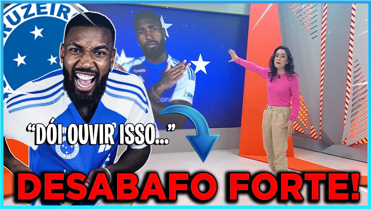 GLOBO ESPORTE MG | GERSON CHORA NA COLETIVA E MANDA RECADO DURO: 