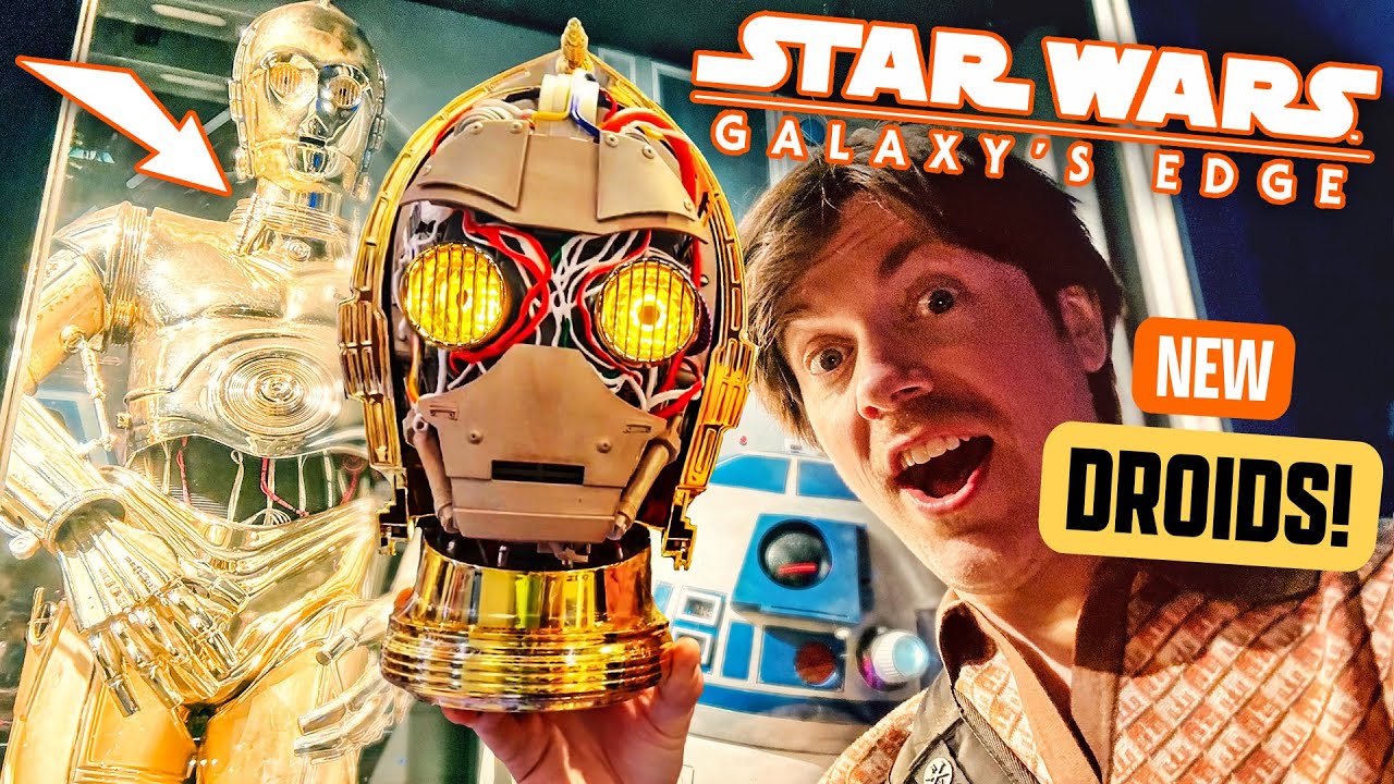 Star Wars: Galaxy's Edge NEW Droids & Photo Experience! + Merch Updates | Disneyland Vlog