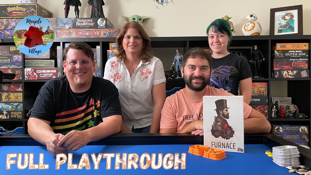 Furnace Board Game Full Runthrough with Crawl Board Games