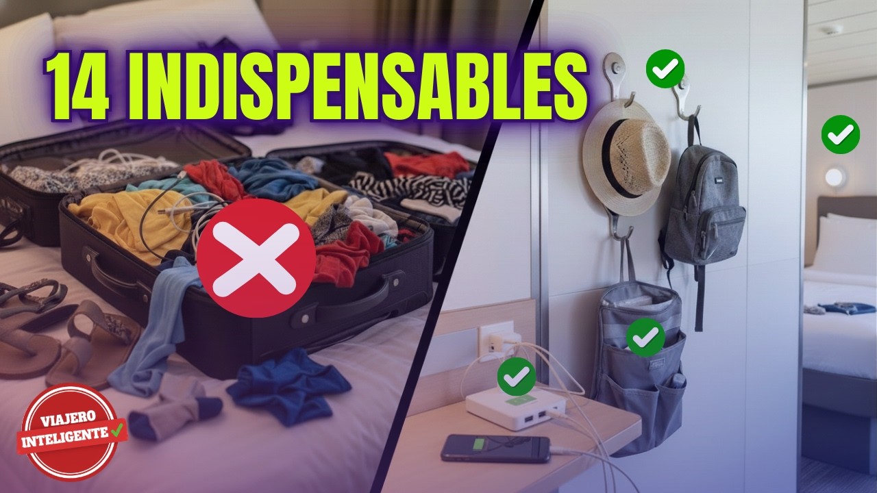 🧳 14 Cosas que REALMENTE Necesitas EMPACAR para tu viaje en CRUCERO