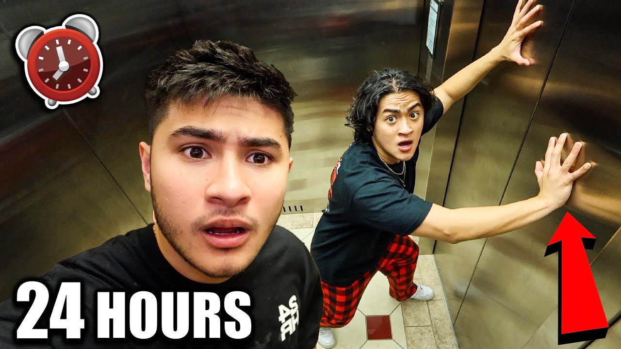 24 HOURS TRAPPED IN ELEVATOR!
