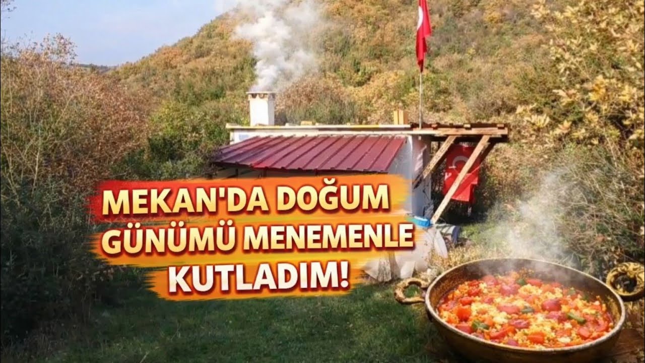 Bugün Benim DOĞUM GÜNÜM mekanda MENEMEN'le kutlarım 🎂🙋‍♂️
