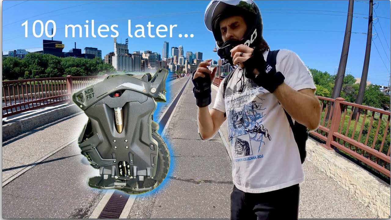 First 100 miles on my EUC (nosfet aero)