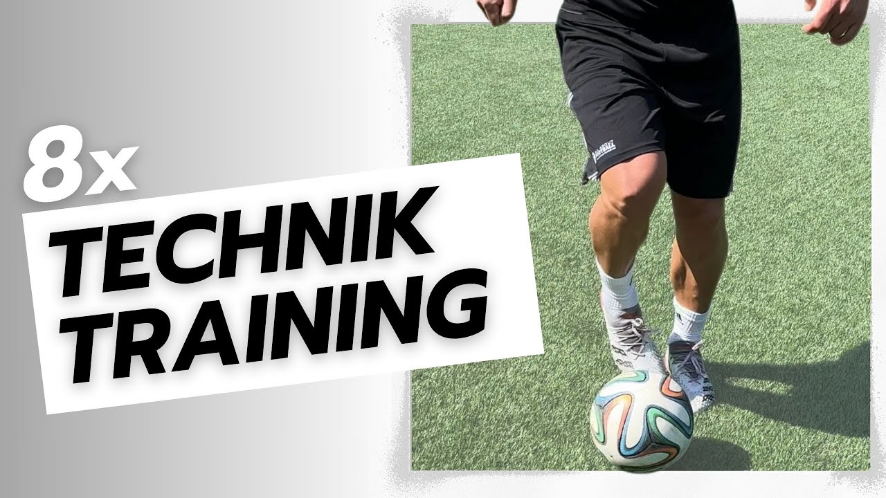 Verbessere deine Ballkontrolle I Technik Training für Anfänger