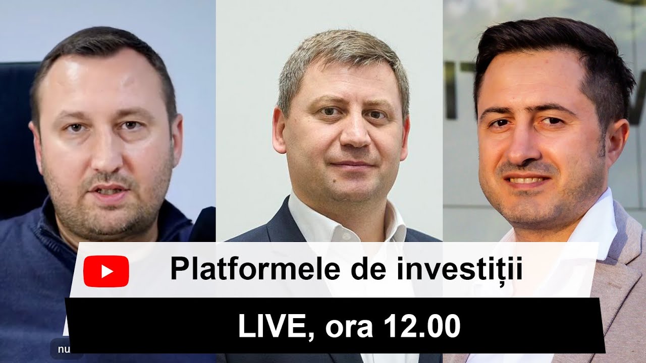 LIVE: Schema TUX vs platformele de investiții - bani, riscuri, promisiuni