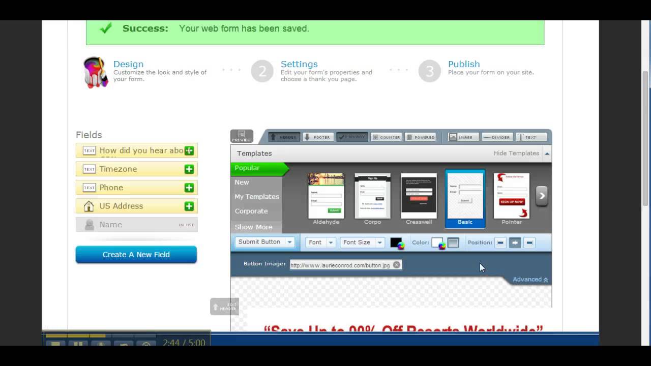 How to Create a Capture Page in aWeber in 5 minute