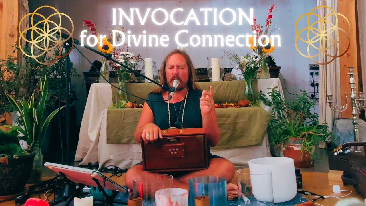 INVOCATION FOR DIVINE CONNECTION | Live Song Channeling with Voice & Shruti (Wales)
