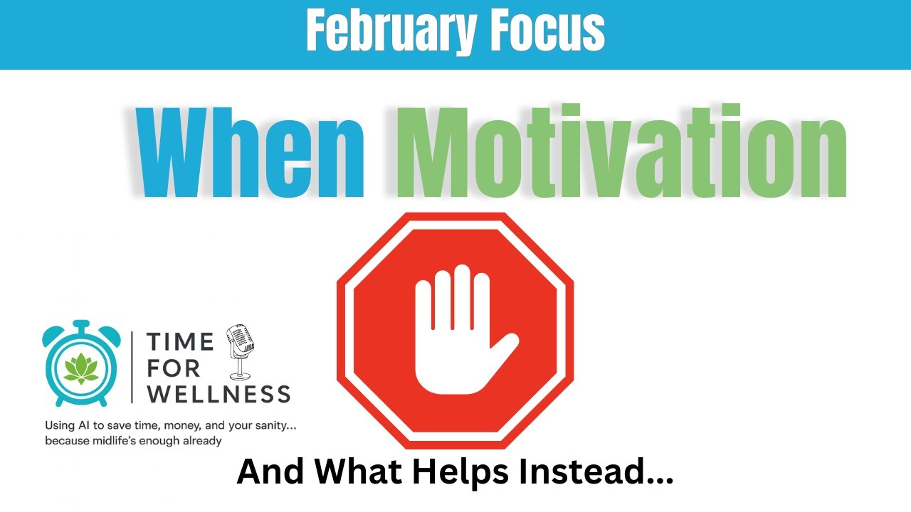 When Motivation Stops Working in Midlife (And What Actually Helps Instead)