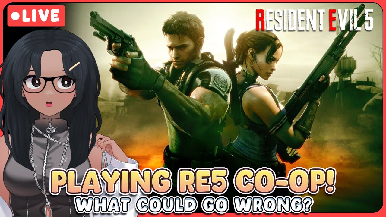 𓆰₊˚ RE5 CO-OP + CHAOS! What could go wrong? w/ @jh0so