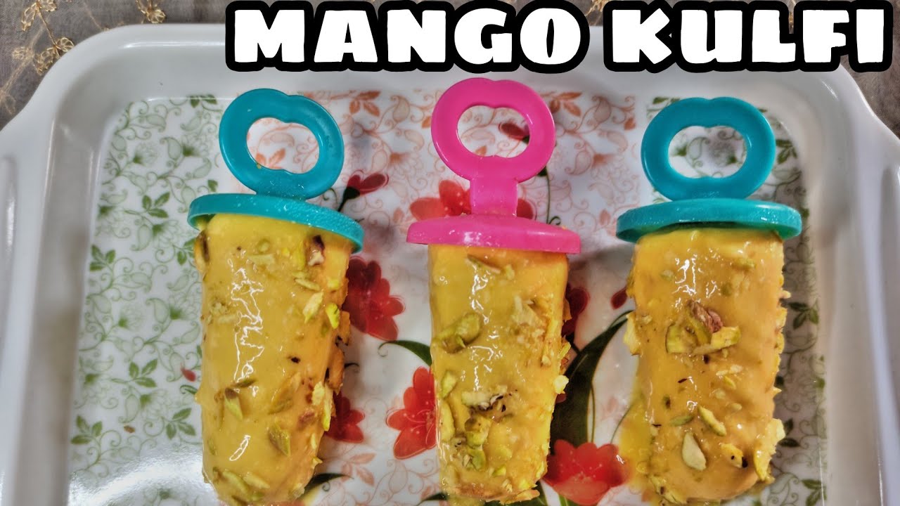 Instant Mango Kulfi in 10 Mins😋|No Cooking Mango Kulfi Recipe|By [hyderabadi easy recipes]
