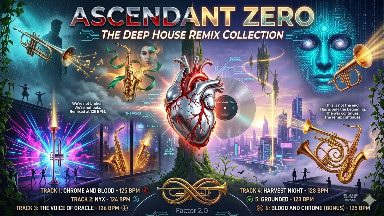  BLOOD & CHROME (BONUS) - THE EPIC EXTENDED REMIX 🎧ASCENDANT ZERO: The Deep House Remix CollectionBy