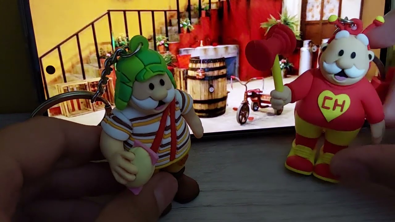 panchita feliz con mis llaveros dr simi chavo dr chapatin y chapulin del dr simi el video