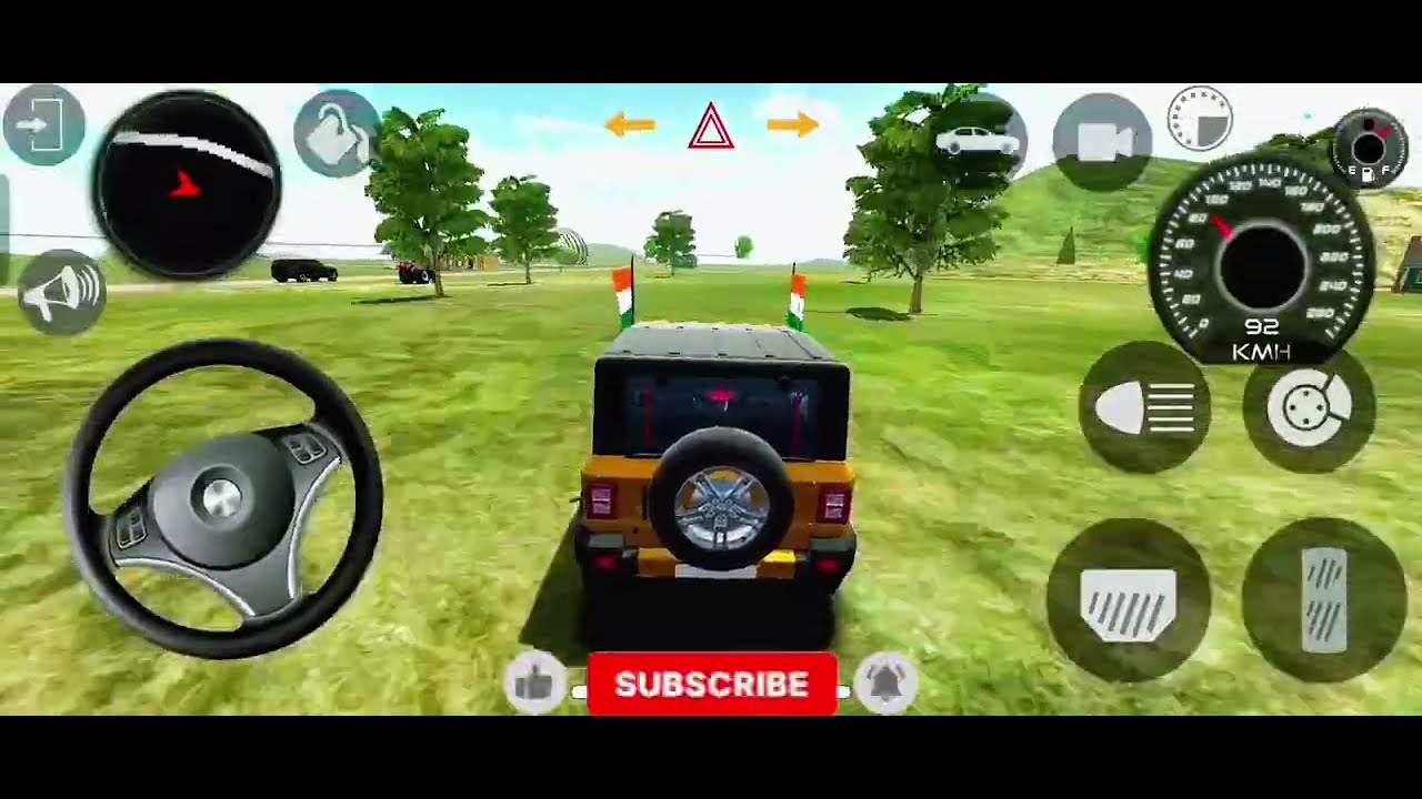 Modified Mahindra Thar Games: Indian gold Thar (Gadi Wala Games) Car Game Android Game - #2026