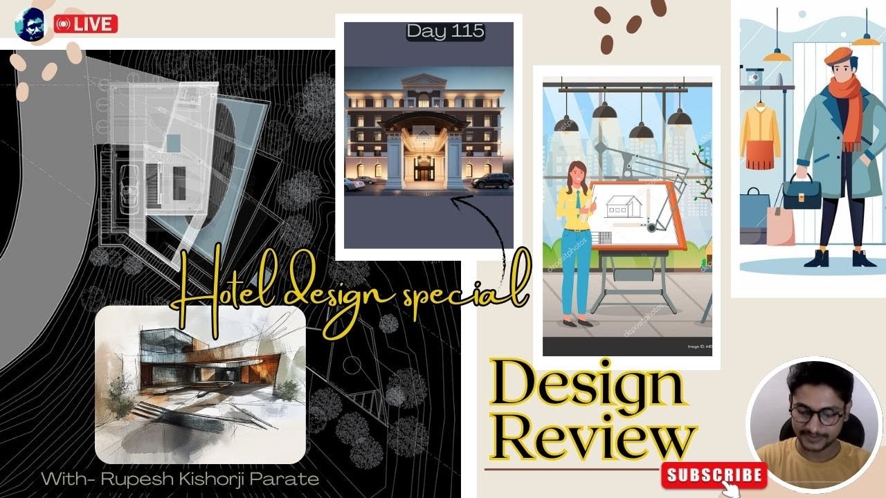 Free Architecture Plan Review 🔥 | Learn Floor Planning, Elevation & Design Concepts | Hotel design