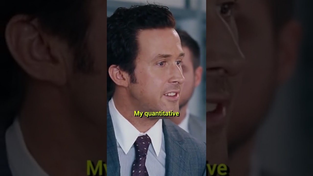 The Big Short: Quant scene🤣🤣 #shorts #thebigshort