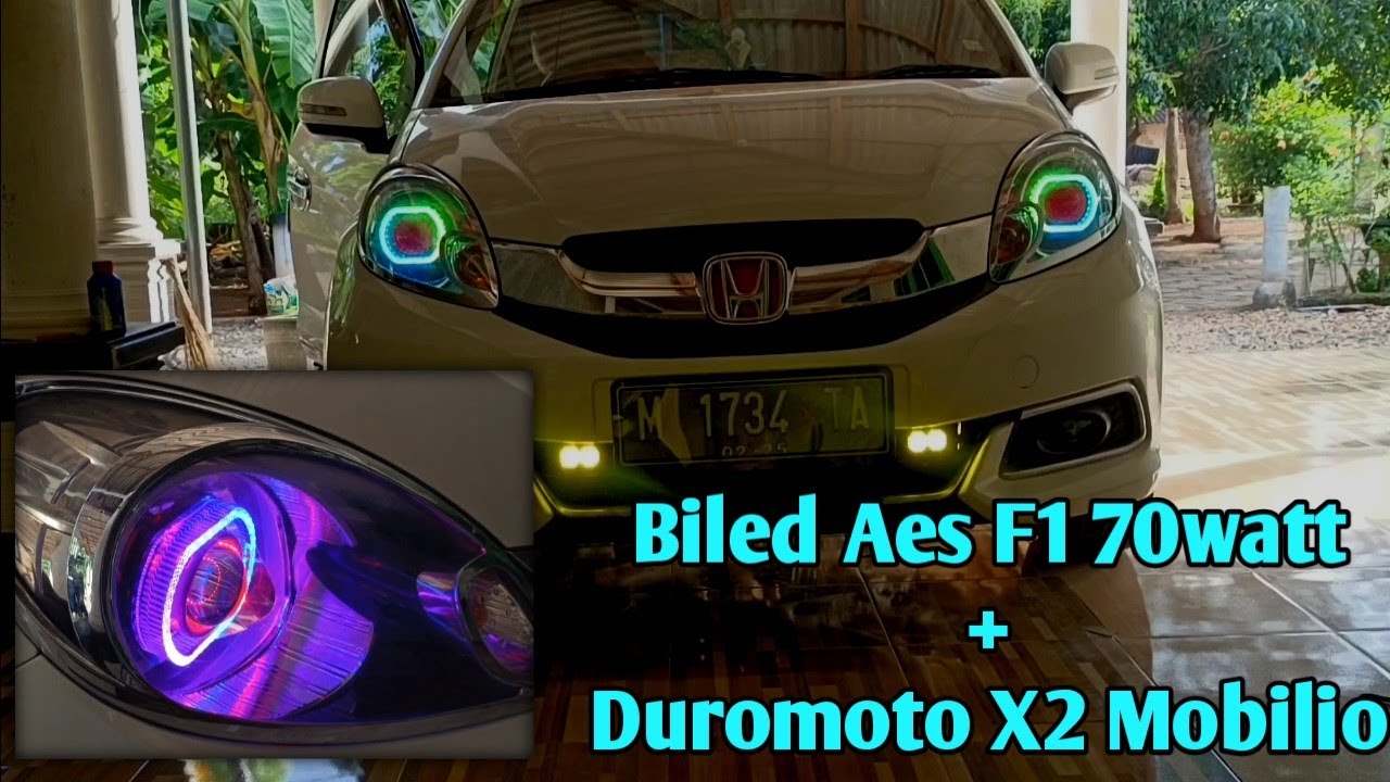 Pasang Biled Aes F1+Duromoto X2 Mobilio