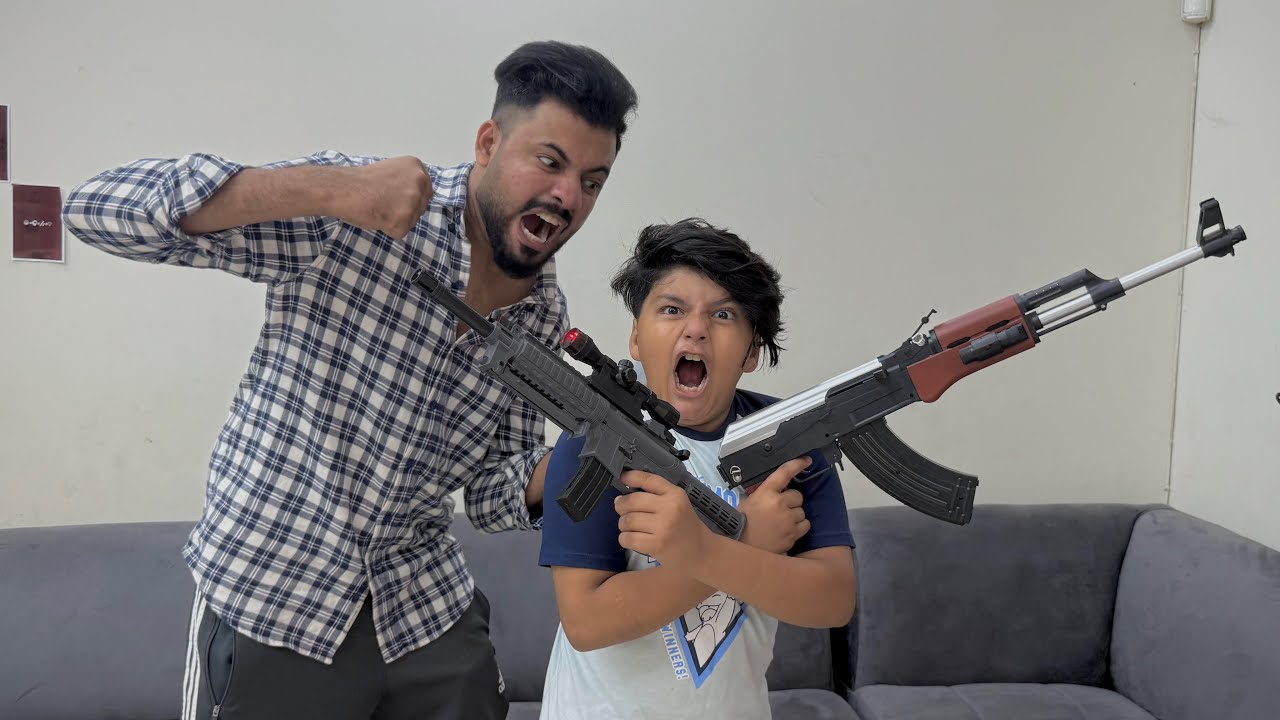 ALI EID K LEYE NEW GUNS LE AYA 😳 || ALI NY AK47 OR M416 LE LI 😳 || ANAS BHAI KO GUSSA A GAYA 🤬 ||