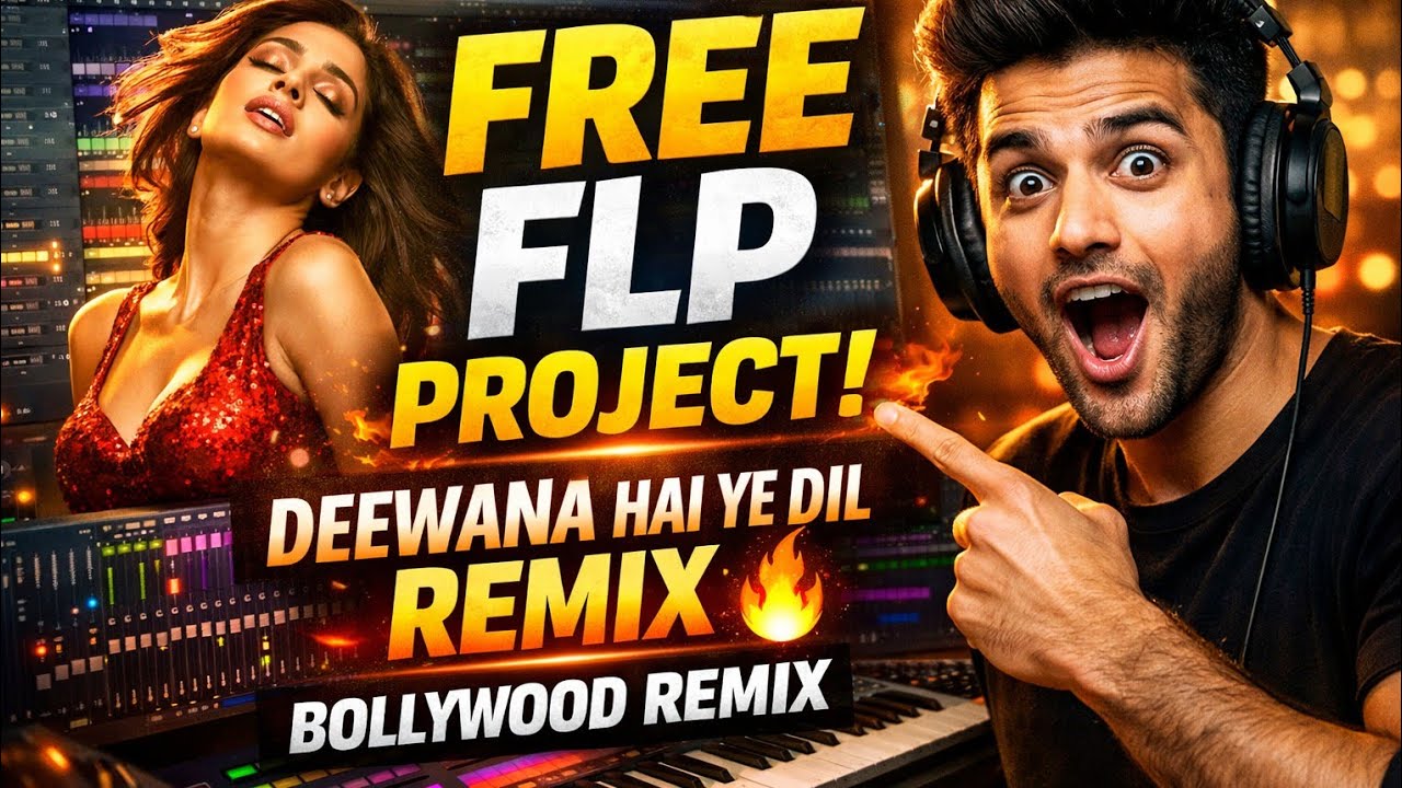 Free Flp Project 🔥 | Deewana Hai Ye Dil Remix 👍 Bollywood Remix | Bollywood Remix Flp Project 🔥