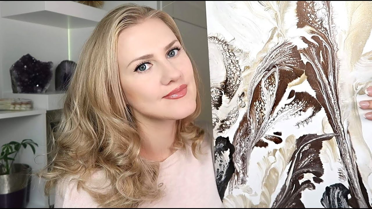 Whispered Art Collection &bull; ASMR 🎨 Acrylic Pour