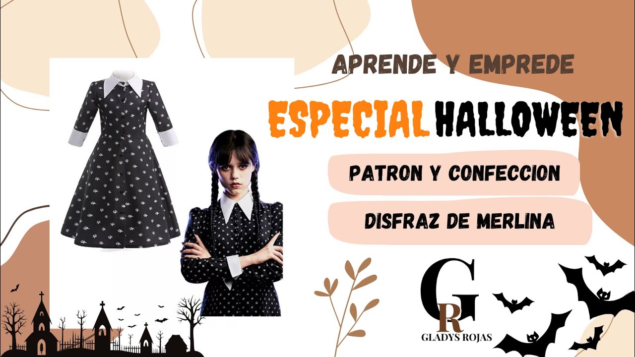 De Cero a Merlina: Disfraz DIY para un Halloween Inolvidable🖤✨