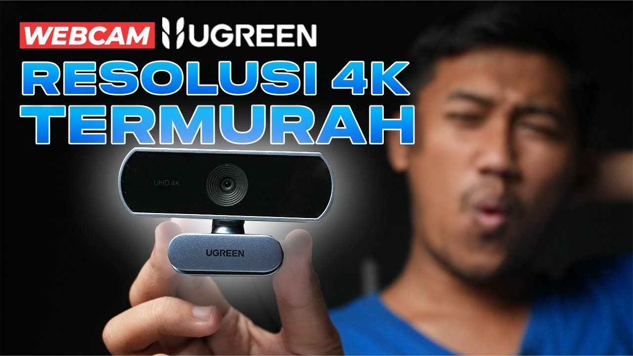 WEBCAM 4K, AUTOFOKUS? REVIEW UGREEN WEBCAM 653814K Ultra HD