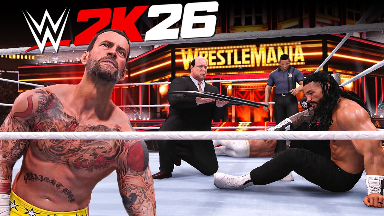 Playing WWE 2K26 CM Punk Showcase Early!