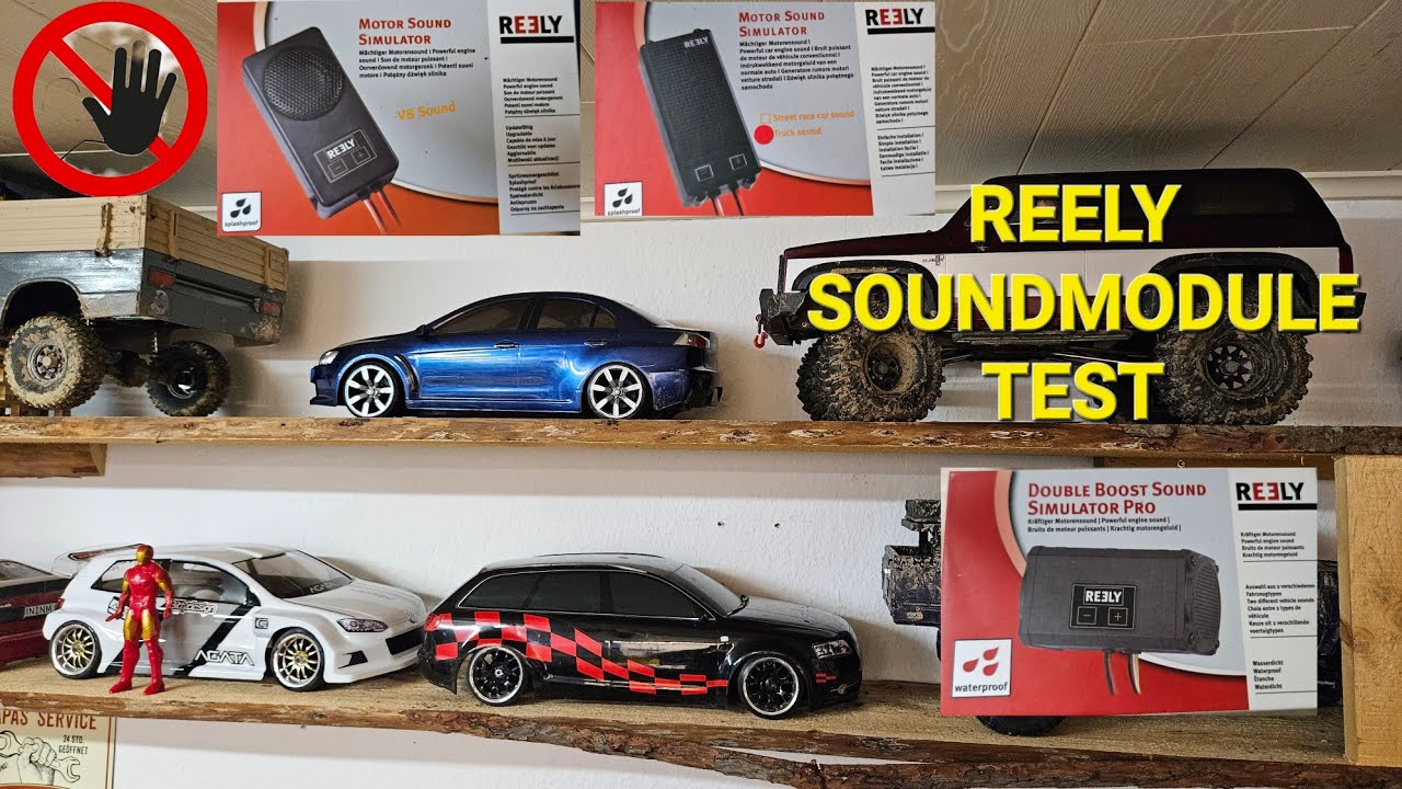 Reely Soundmodule gut oder M&uuml;lltonne? Crawler, Short Course // V8 Sound // 511890C OnRoad-Fahrzeug /