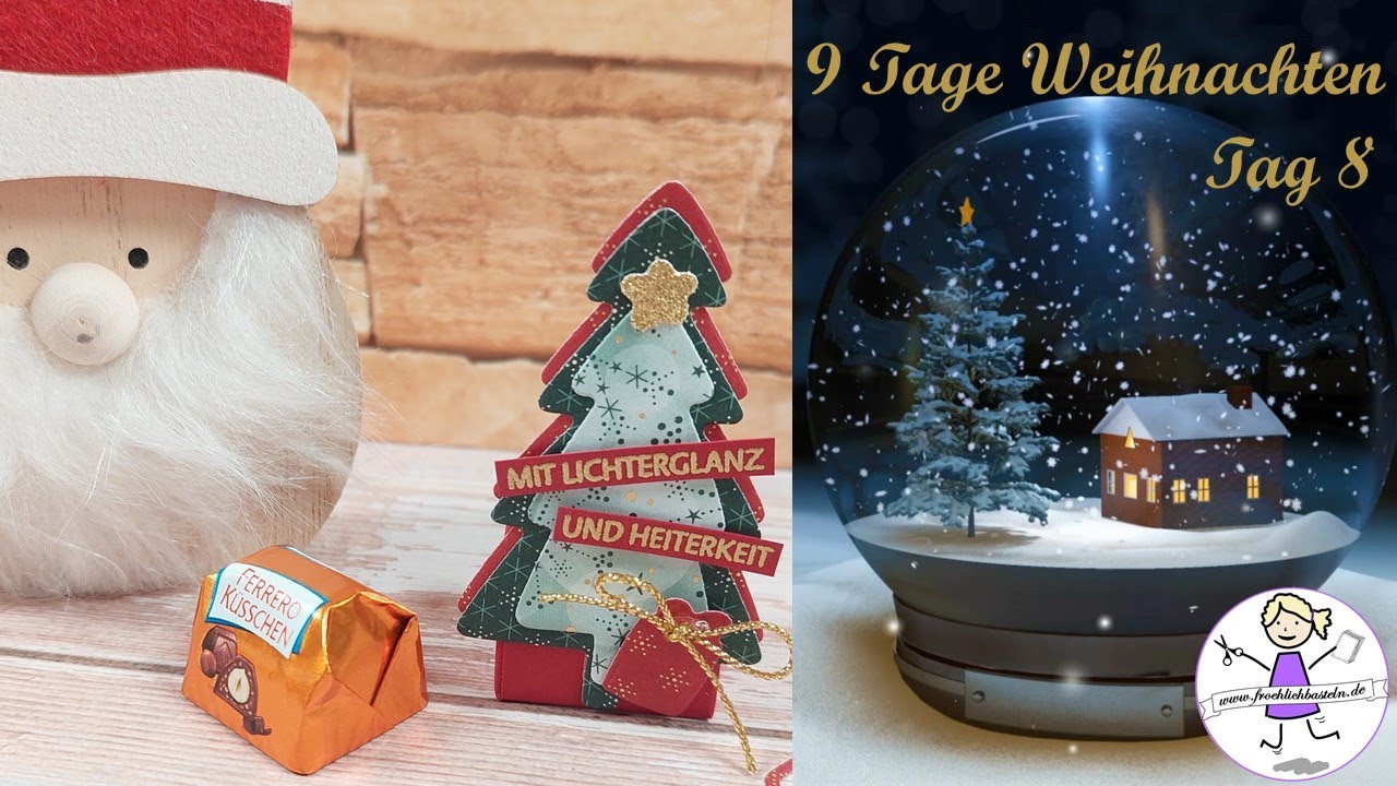 9 Tage Weihnachten Tag 8 |ein Küsschen unterm Weihnachtsbaum | schnelles Tischgoodie | Stampin' Up!