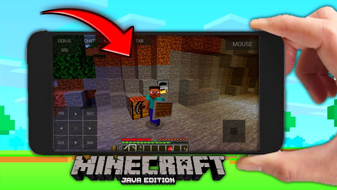 DESCARGUÉ MINECRAFT JAVA en CELULAR con OPTIFINE! Cómo jugar JAVA en ANDROID