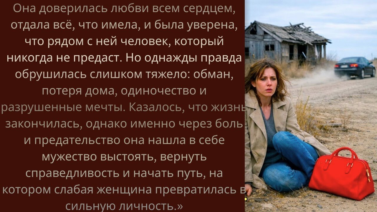 Муж повёз меня заселяться в новую квартиру — а привёз к заброшенной лачуге…
