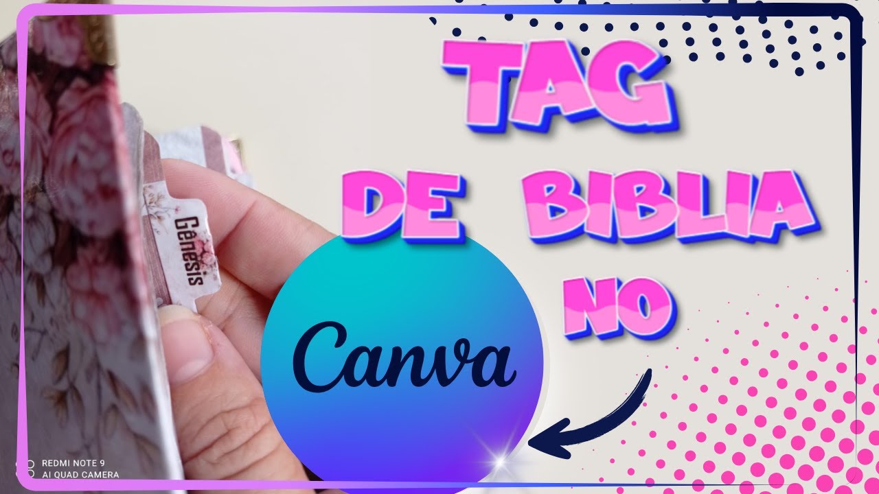 Aba de Bíblia no Canva PERSONALIZADA - do ZERO à IMPRESSÃO