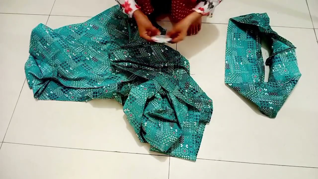 Amazing Salwar I Made at Home ✂️ | Easy & Stylish Salwar Design #making #style #fashion 