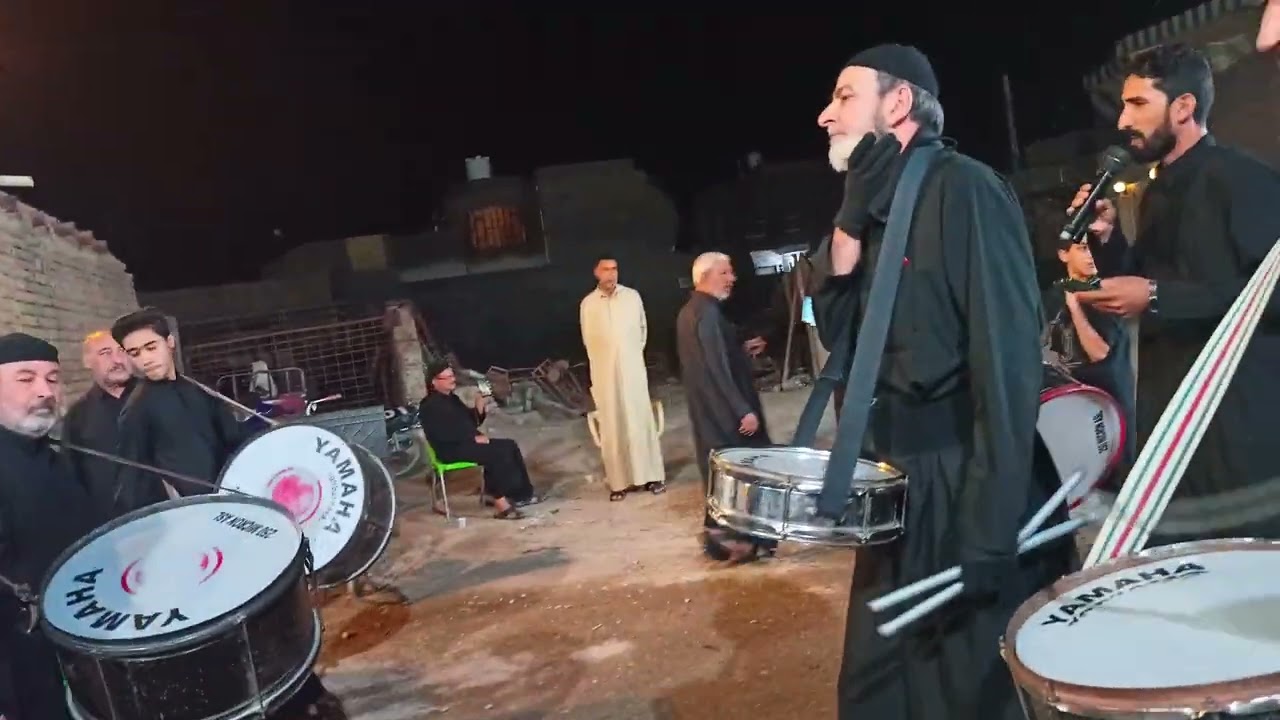 موكب شهداء الطف في غماس 1445هج2023م الرادود الحسيني السيداحمد الياسري