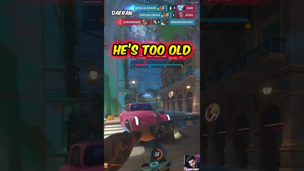 Dafran Almost Did The Play Of His Career... #overwatch2