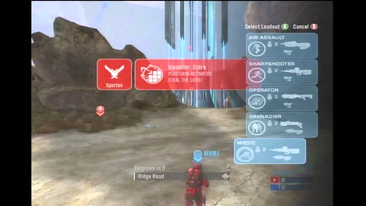 Halo Reach Invasion # 2 on Spire 28-18 (HD)