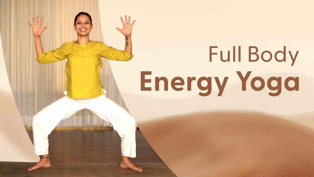 20 Minute Full Body Yoga for Increased Energy @Satvic Yoga