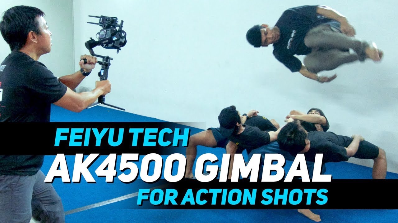 FeiyuTech AK4500 Review / Best Gimbal For Action Shots / Real World Project