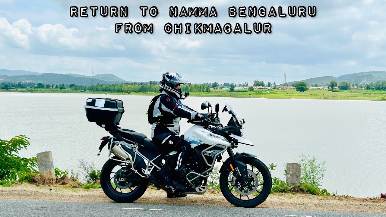 Ep 3. Return Journey l Breakfast at Town Canteen - Chikmagalur l Ride to Bangalore