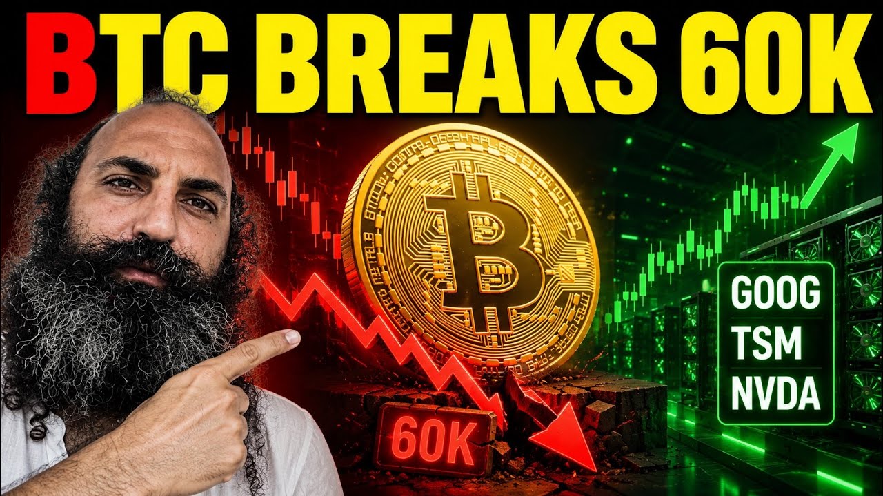 ОПАСНОСТЬ: BITCOIN БОЛЬШЕ НЕ ДЕРЖИТ $60К, А ТЕХНОЛОГИЧЕСКИЕ АКЦИИ ПРОДОЛЖАЮТ РАСТИ