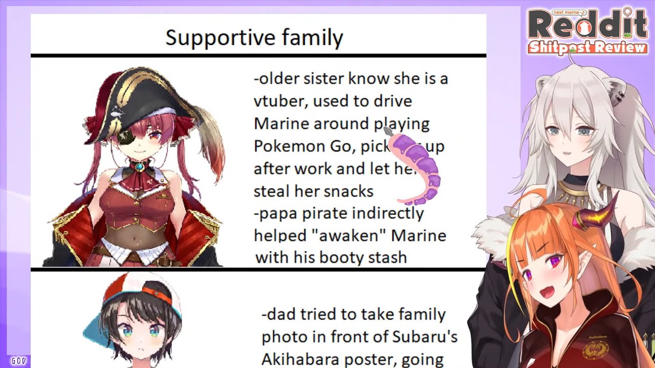 【Reddit Meme Review】Supportive family - Coco and Botan Part 3 [Hololive/EngSub]
