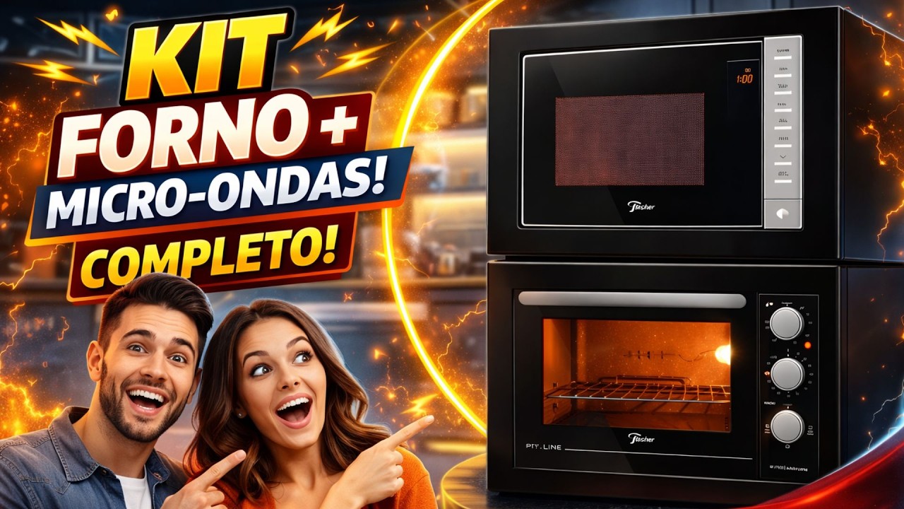 ESSE KIT FISCHER VALE A PENA ? FORNO + COOKTOP EM DETALHES!