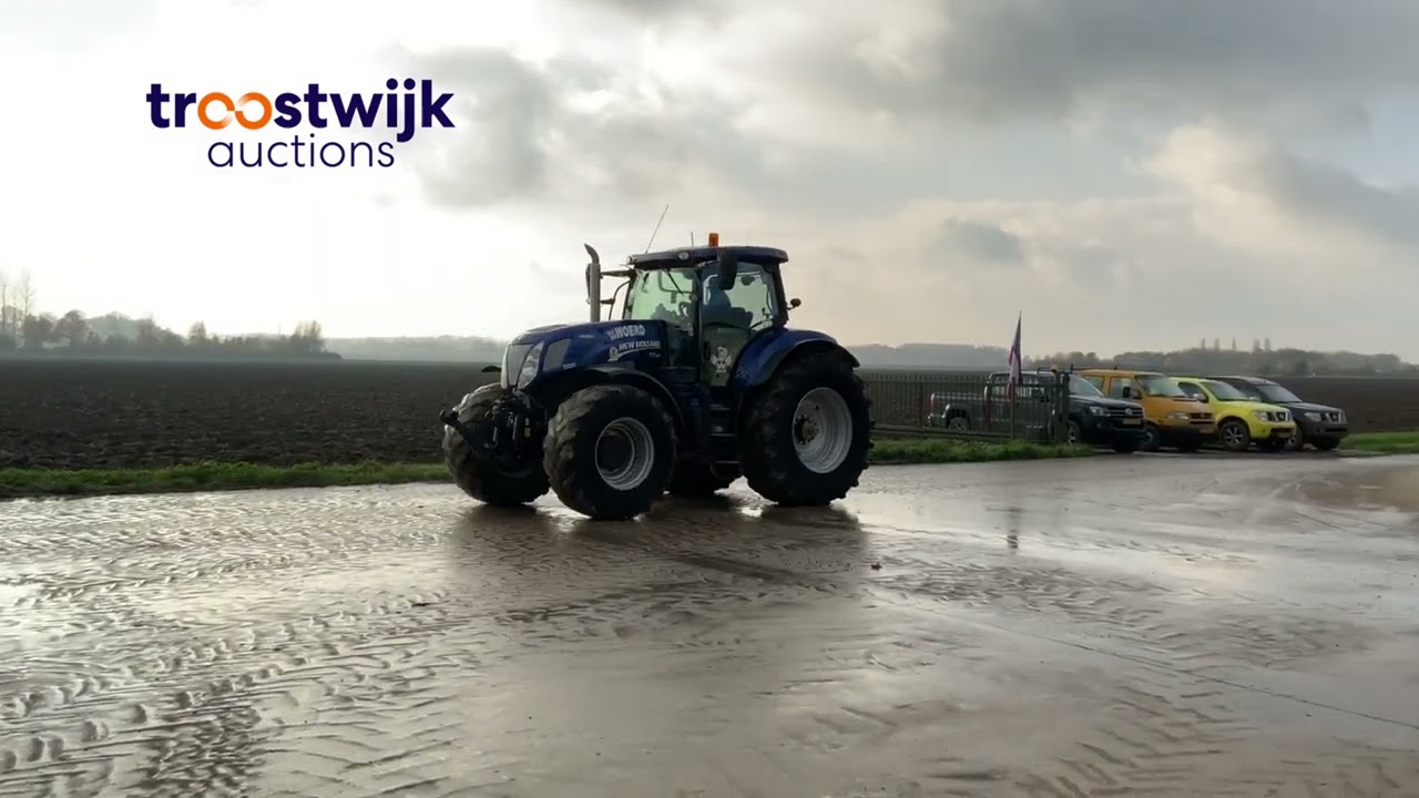 New Holland T7 220 tractor-auction 43365-6