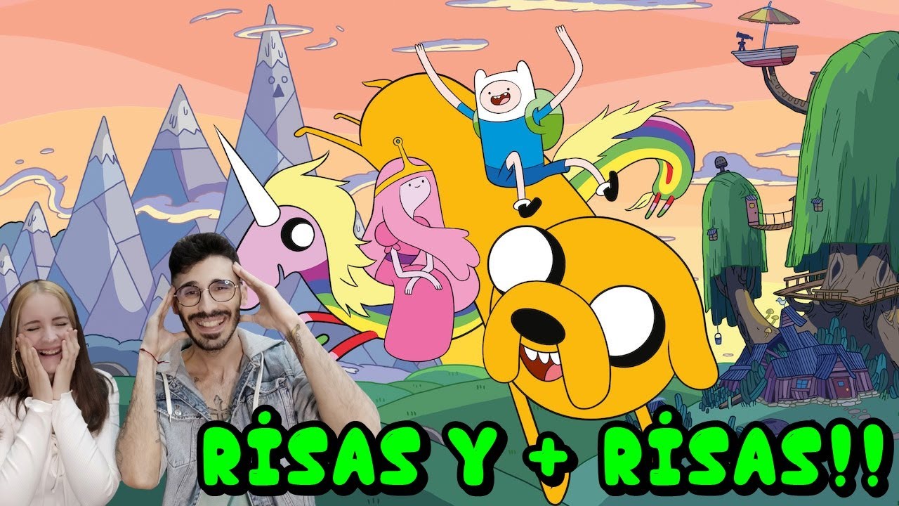 ESPAÑOLES REACCIONAN A DOBLAJE LATINO DE HORA DE AVENTURA/ESPECIAL ESCENAS GRACIOSAS
