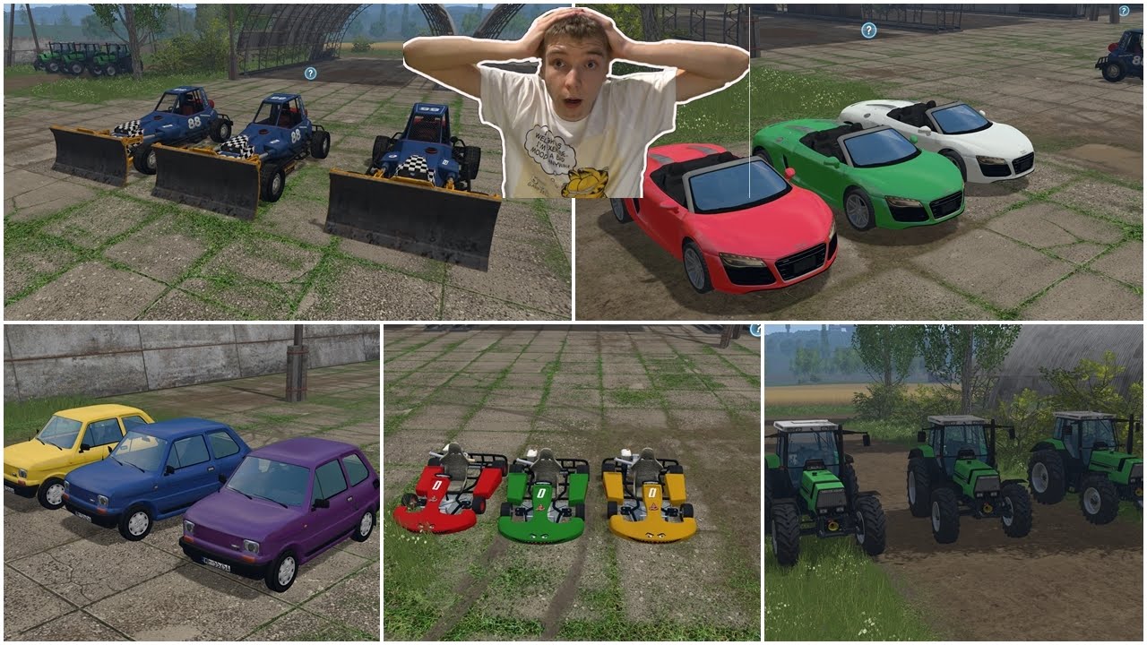 WYŚCIGI W FARMING SIMULATOR  15 ! DEUTZ-FAHR 3400 KM/H ! SZOK !