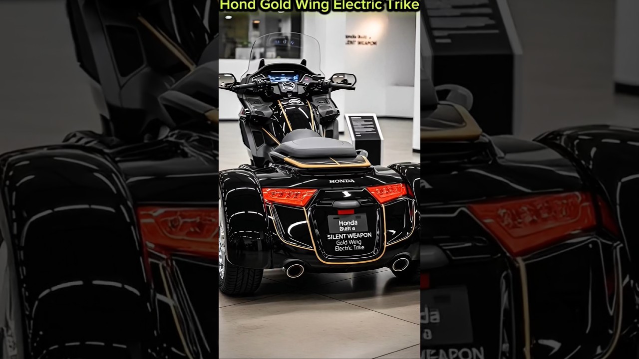 Honda Built a SILENT WEAPON?! 😱 Gold Wing Electric Trike &ndash; The Future of Touring is HERE!
