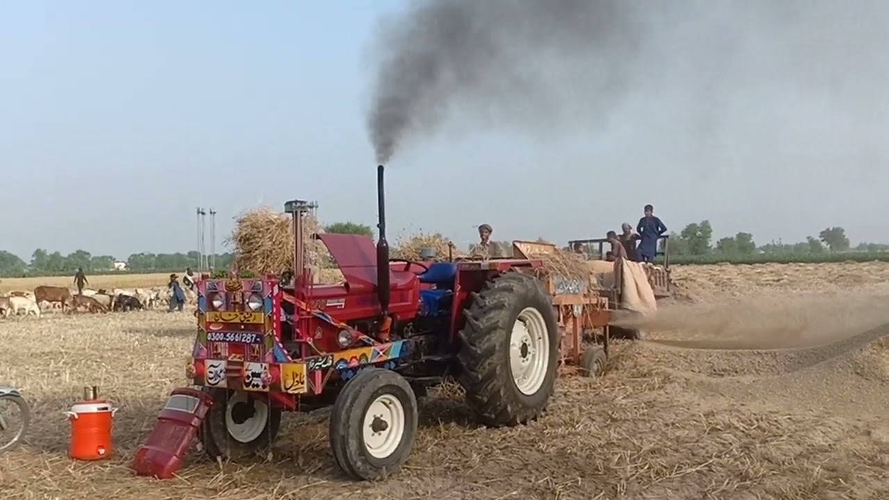 New Holland Fiat tractor 640 75hp New model work in agriculture machine pto shaft wheat Thresher