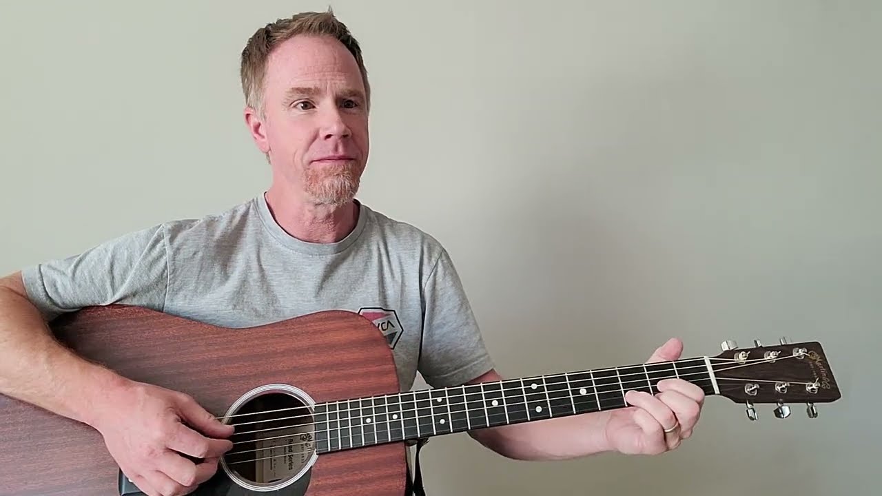 The Blood - practice video; song arrangement in the key of D