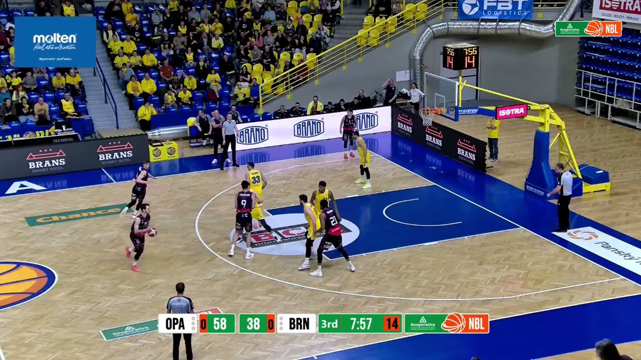 Highlights: BK Opava vs Basket Brno  | 13-03-2025