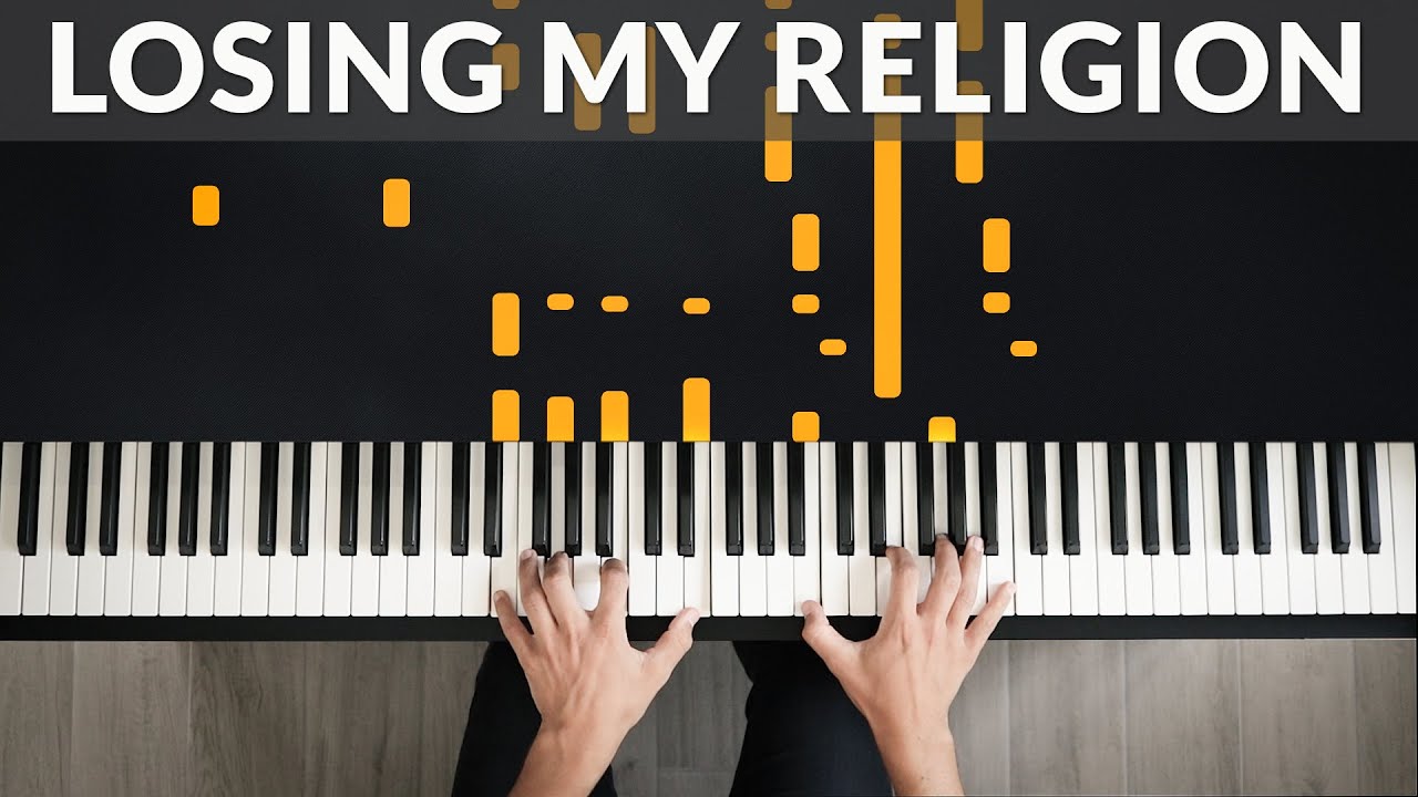 Losing My Religion - R.E.M. | Tutorial of my Piano Cover