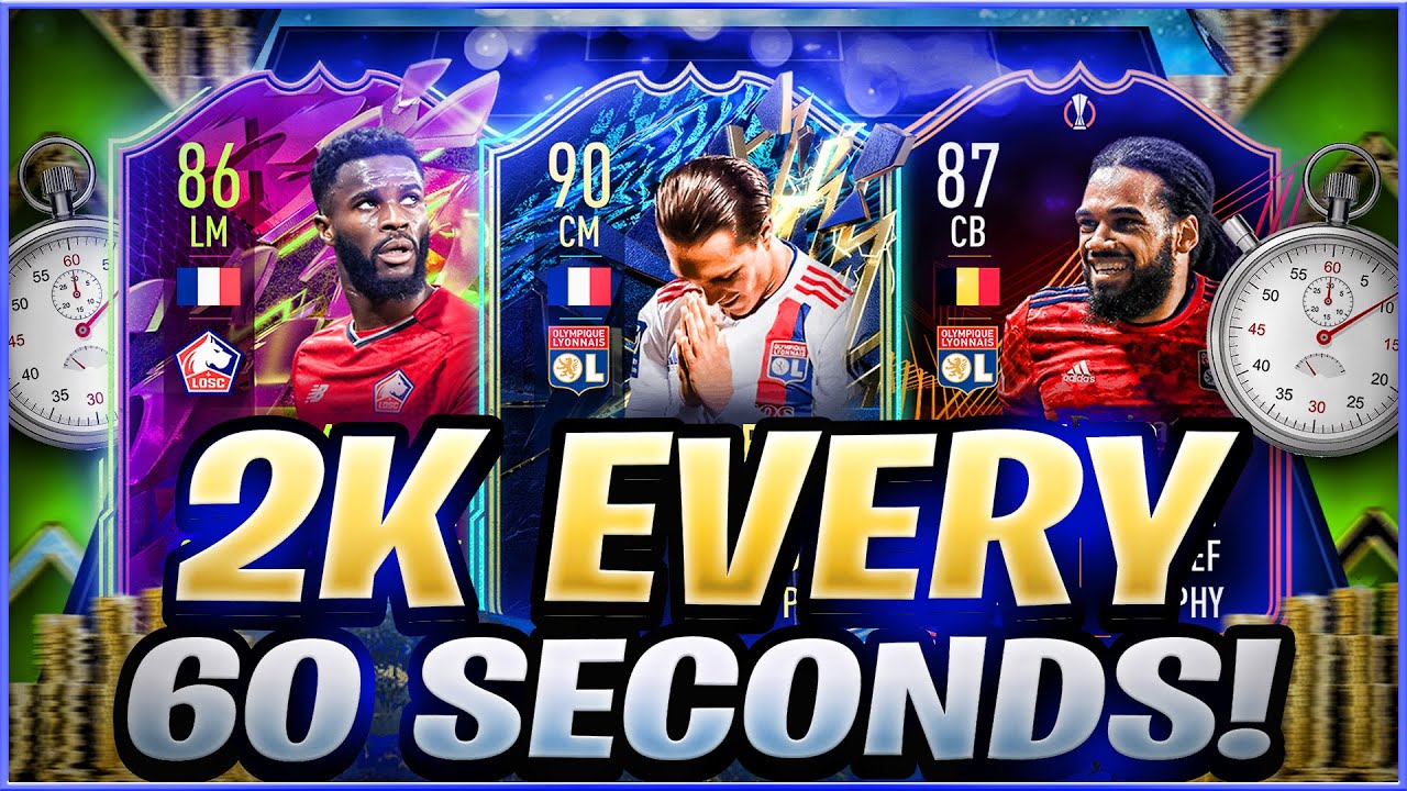 OMG! 2K EVERY 60 SECONDS FIFA 22 BEST TRADING METHOD (FIFA 22 SNIPING FILTERS & FLIPPING)
